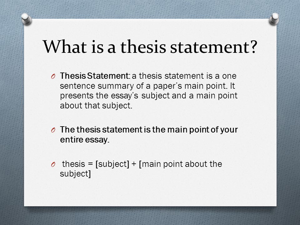 How to Write Your Thesis